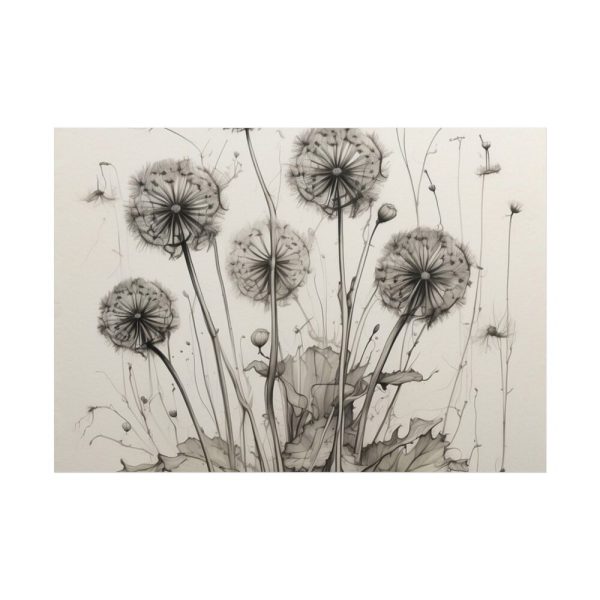 101875-295.jpg Make a Wish Dandelion Poster