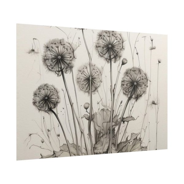 101875-297.jpg Make a Wish Dandelion Poster