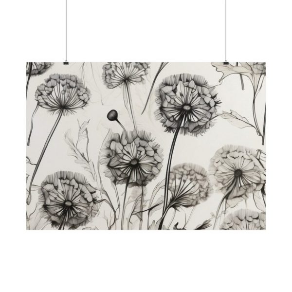101875-301.jpg Dandelion Flower Blossom Poster