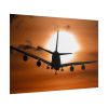 101875-322.jpg Airplane During Golden Hour Poster