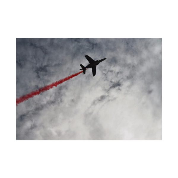 101875-350.jpg Cloud Sky and Airplane Poster