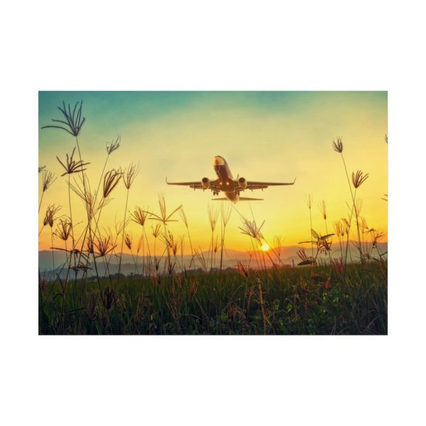 101875-370.jpg Grass, Sky, Nature, Airport Poster