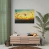 101875-373.jpg Grass, Sky, Nature, Airport Poster