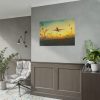 101875-374.jpg Grass, Sky, Nature, Airport Poster