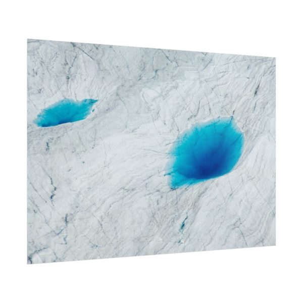 Detail of Ruth Glacier Poster
