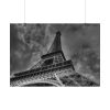 101875-46.jpg Gray Image of Eiffel Tower, Paris Poster