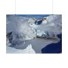 101875-466.jpg Fumarole on Mount Redoubt, Alaska Poster