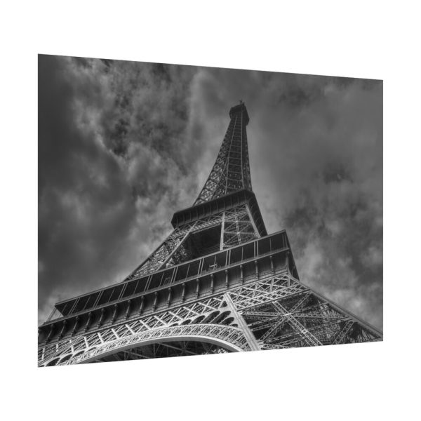 101875-47.jpg Gray Image of Eiffel Tower, Paris Poster