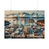 101875-501.jpg Small Alaskan Town Poster
