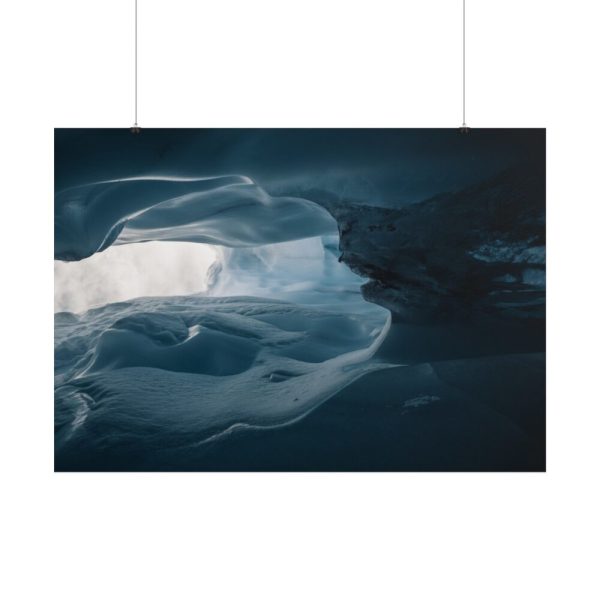Melting Ice in Alaska Poster