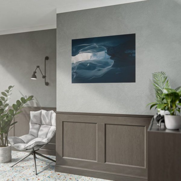 Melting Ice in Alaska Poster