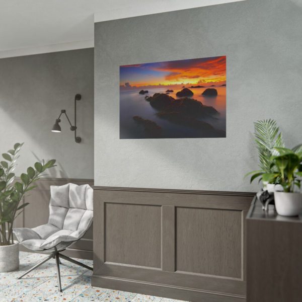 101875-519.jpg Seascape in Sunset Poster