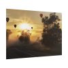 Hot Air Balloon in Sunset Poster