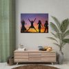 101875-543.jpg Silhouette in Sunset Poster