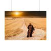 101875-546.jpg Monks Path Sunset Poster
