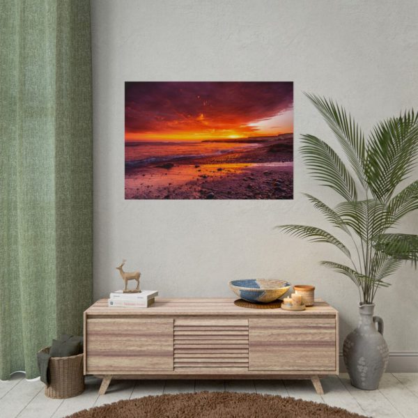 Sunset at Mexico Beach Poster