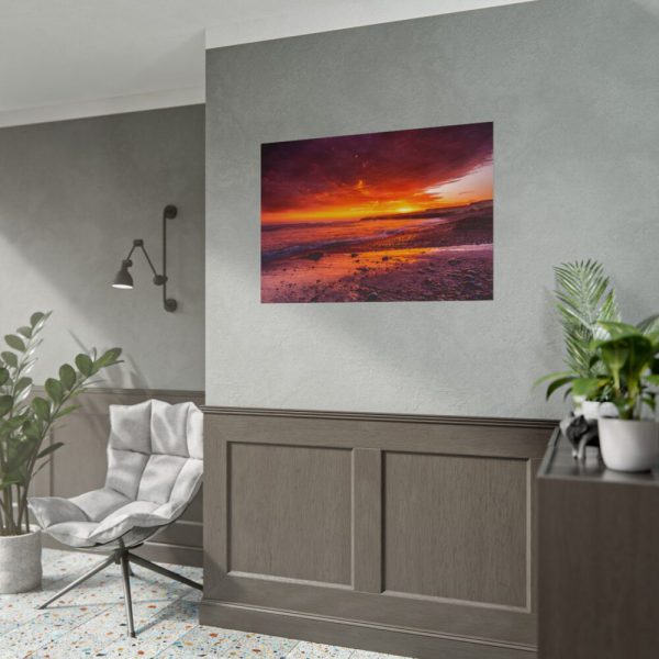 Sunset at Mexico Beach Poster
