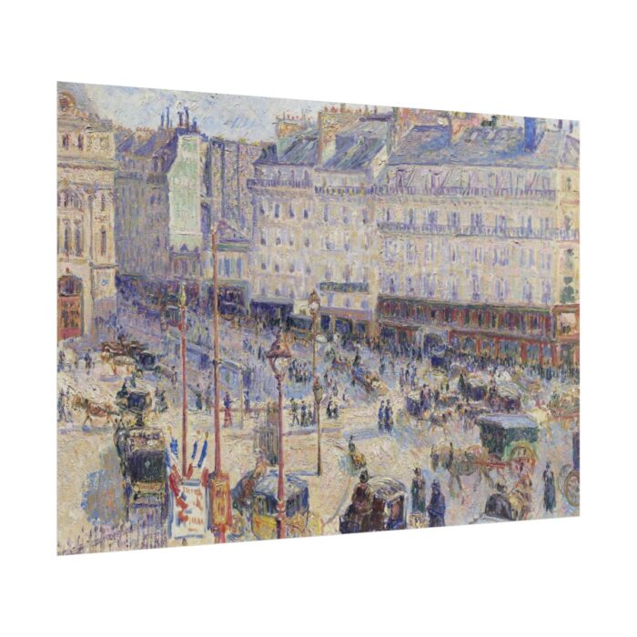 The Place du Havre, Paris by Camille Pissarro Poster - Image 13