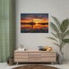 Lighthouse With a Sunset View Poster