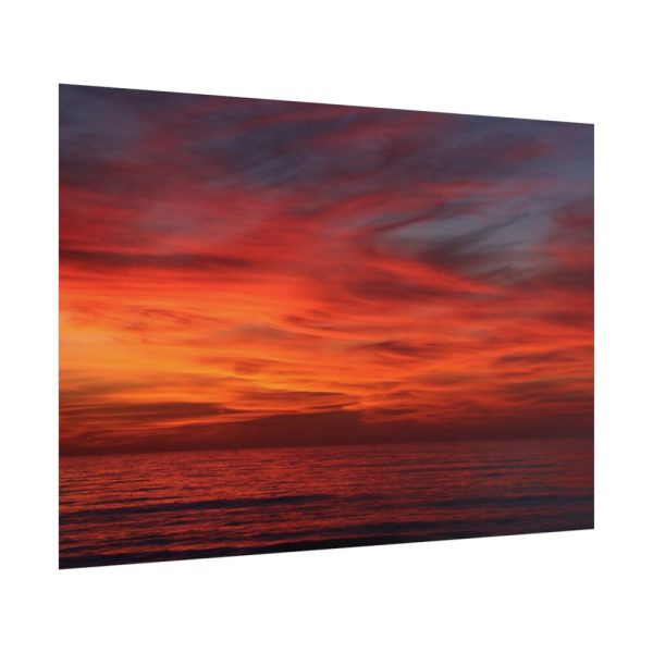 101875-592.jpg Afterglow Sky Image Poster