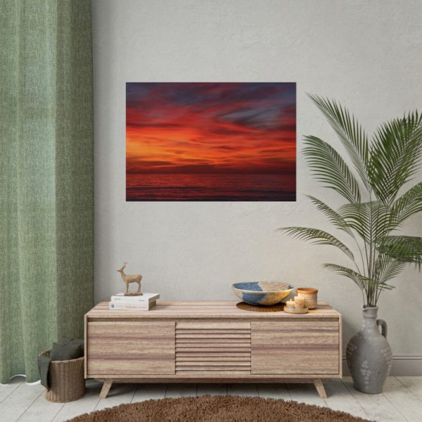 101875-593.jpg Afterglow Sky Image Poster
