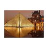 101875-80.jpg Louvre Pyramid in Paris Poster