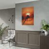 Dandelion in Sunset Poster
