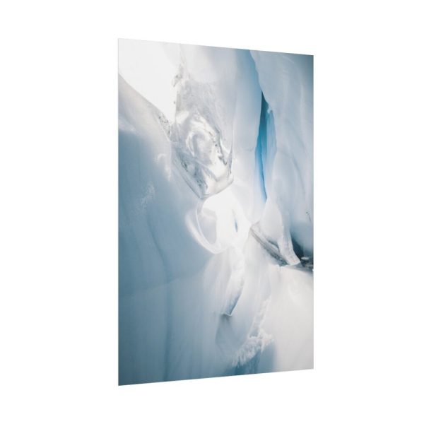 101894-142.jpg Melting Glacier in Alaska Poster