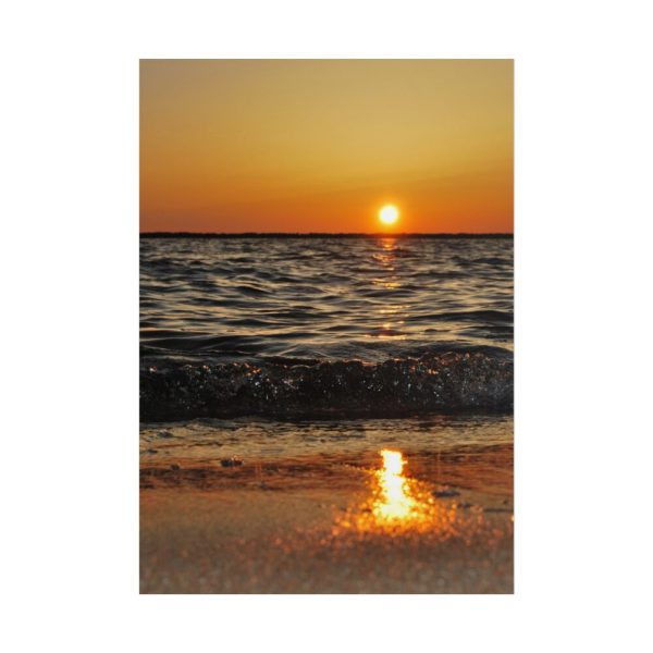 101894-165.jpg Sunset on Coast Poster