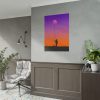 Abstract Moon Balloon Poster