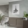 Vintage European Style Eiffel Tower Poster