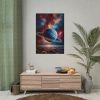 101894-3.jpg The Drama of Gas Giant With Its Majestic Rings Poster