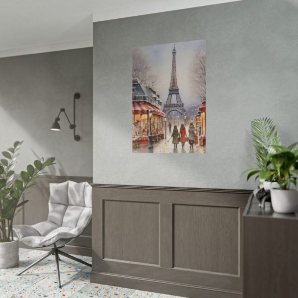 Christmas In Paris Poster