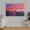 82227-110.jpg Red Purple Sky, View From the Plane Standard Canvas