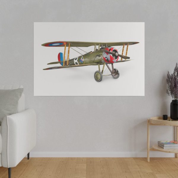82227-118.jpg Nieuport 28C.1 Vintage Airplane Standard Canvas