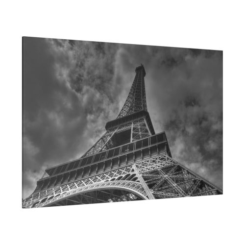 Gray Image of Eiffel Tower, Paris Standard Canvas