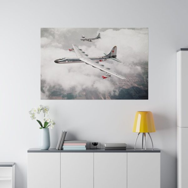 82227-127.jpg Air-to-Air View of Convair NB-36H Peacemaker Standard Canvas