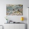 82227-139.jpg Futuristic View of Air Travel Over Paris Standard Canvas