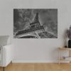 82227-14.jpg Gray Image of Eiffel Tower, Paris Standard Canvas