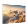82227-148.jpg Airplane Flying Above Mountains Standard Canvas