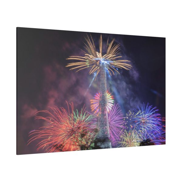 82227-16.jpg Fireworks at Eiffel Tower, Paris Standard Canvas