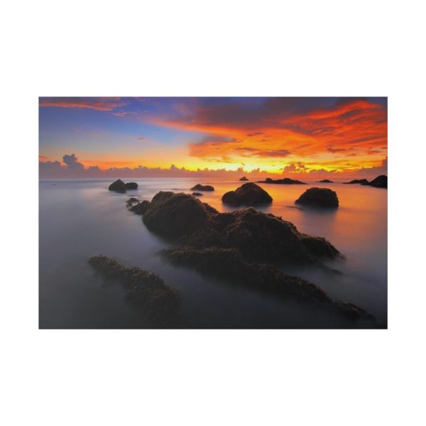 82227-173.jpg Seascape in Sunset Standard Canvas