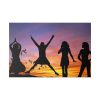 Silhouette in Sunset Standard Canvas