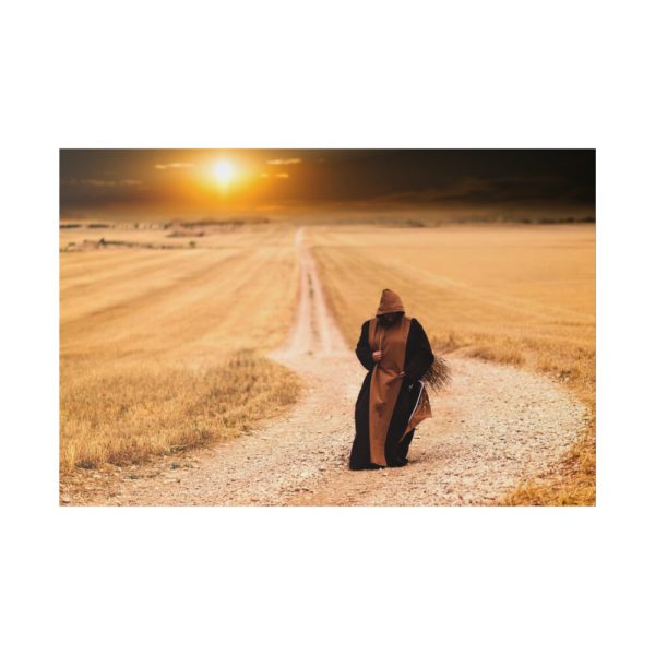 82227-193.jpg Monks Path Sunset Standard Canvas