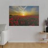 82227-198.jpg Flower Field in Sunset Standard Canvas