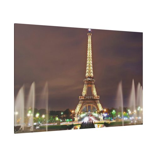 Eiffel Tower Lights and Fountains Standard Canvas