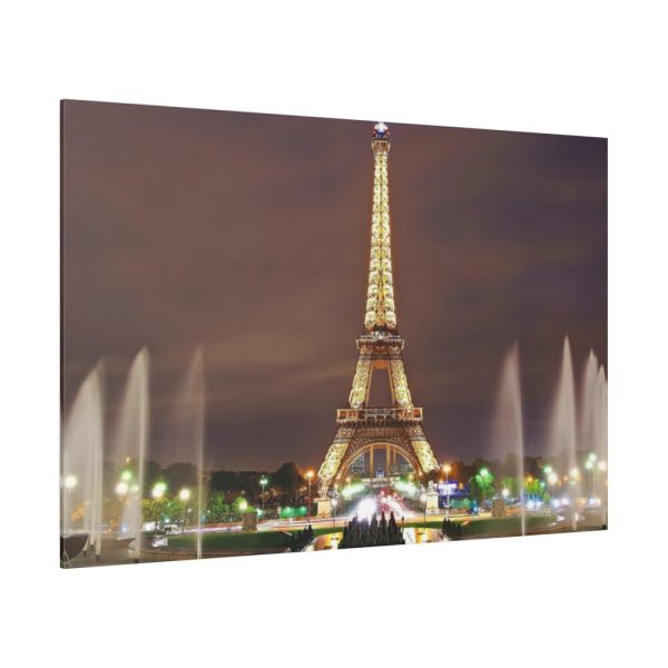 82227-20.jpg Eiffel Tower Lights and Fountains Standard Canvas