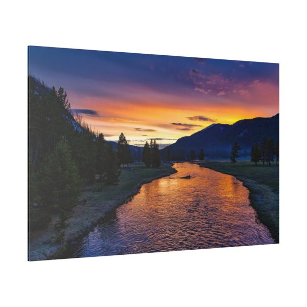 82227-200.jpg Yellowstone National Park Sunset Standard Canvas