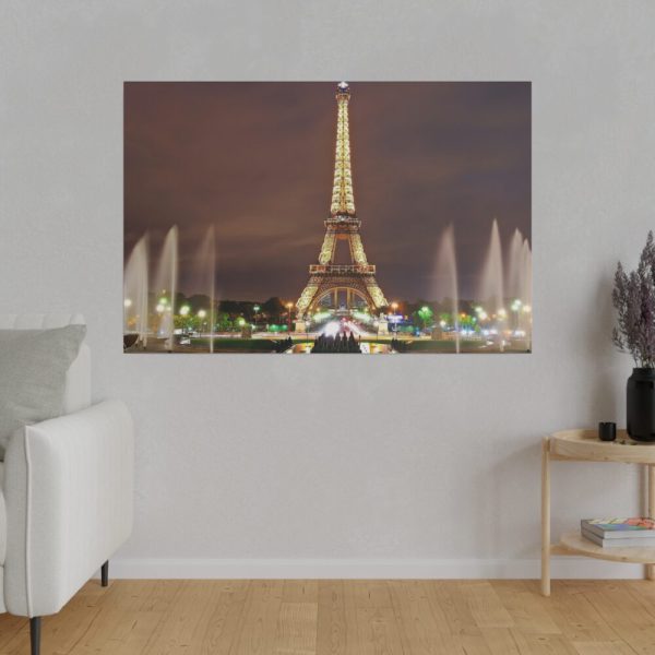 82227-22.jpg Eiffel Tower Lights and Fountains Standard Canvas