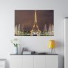 82227-23.jpg Eiffel Tower Lights and Fountains Standard Canvas